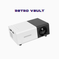 Retro Vault™ Mini Gaming Projector